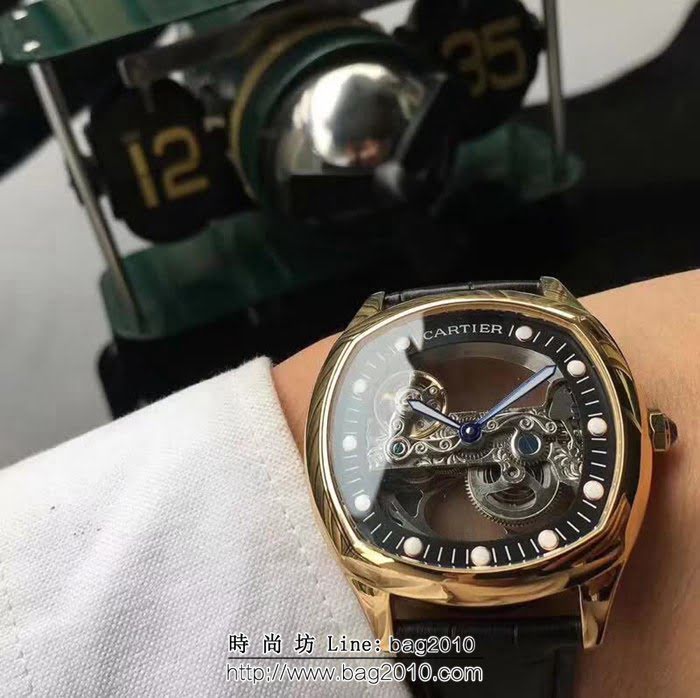 CARTIER卡地亞 精品推薦 頂級機械機芯精品男士腕表 WSS1958